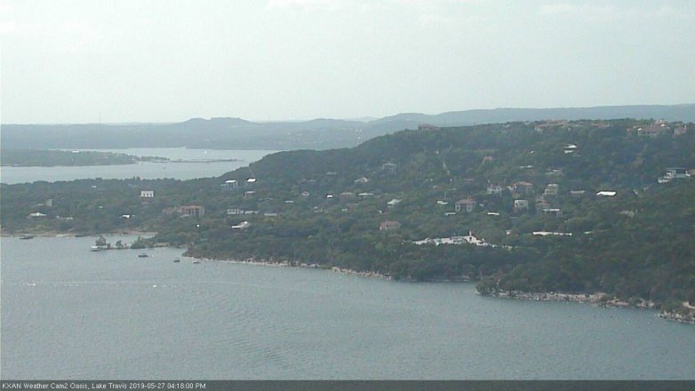 Lake Travis webcam, May 27, 2019 3:20 PM CT