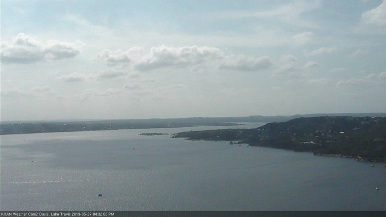 Lake Travis webcam, May 27, 2019 3:35 PM CT