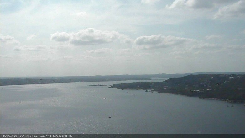 Lake Travis webcam, May 27, 2019 3:40 PM CT