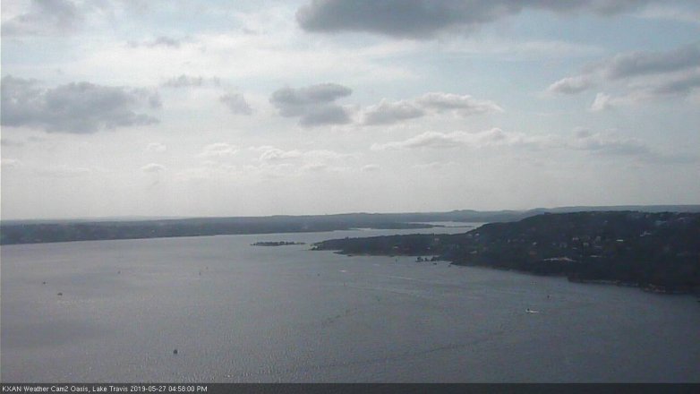 Lake Travis webcam, May 27, 2019 4:00 PM CT