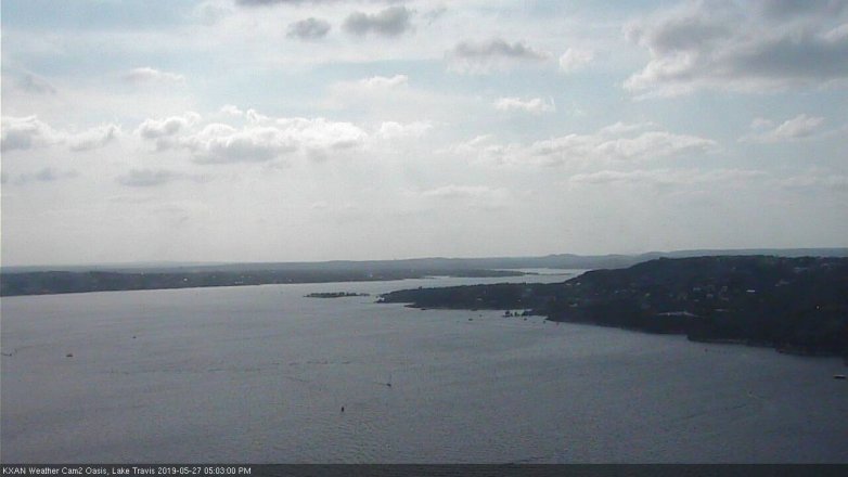 Lake Travis webcam, May 27, 2019 4:05 PM CT