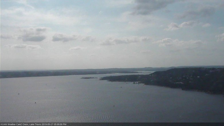 Lake Travis webcam, May 27, 2019 4:10 PM CT