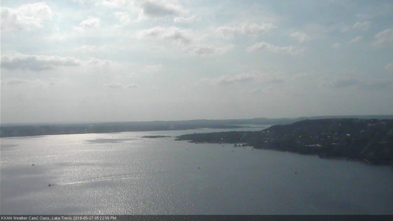 Lake Travis webcam, May 27, 2019 4:25 PM CT