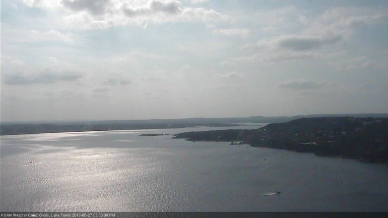 Lake Travis webcam, May 27, 2019 4:35 PM CT