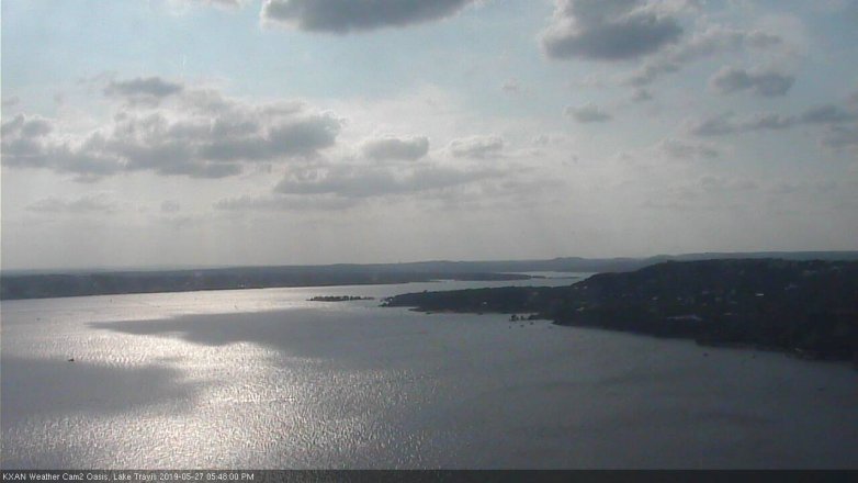 Lake Travis webcam, May 27, 2019 4:50 PM CT