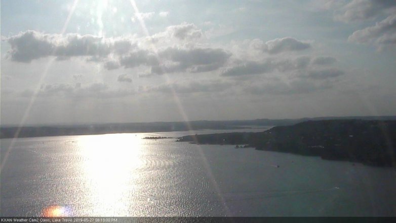 Lake Travis webcam, May 27, 2019 5:20 PM CT
