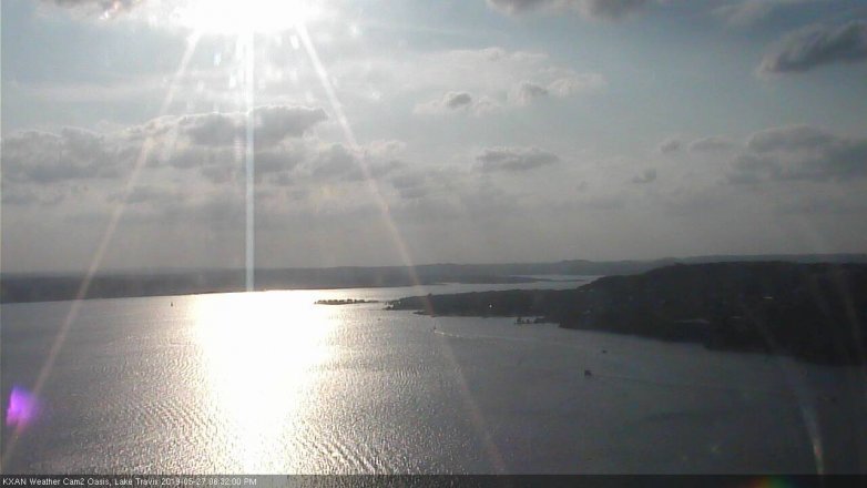Lake Travis webcam, May 27, 2019 5:35 PM CT