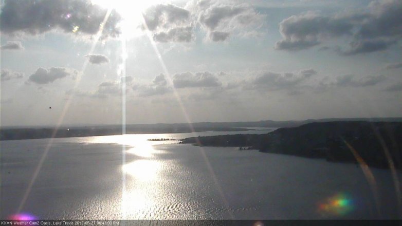 Lake Travis webcam, May 27, 2019 5:45 PM CT