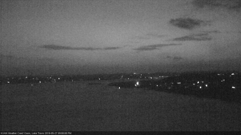 Lake Travis webcam, May 27, 2019 8:10 PM CT