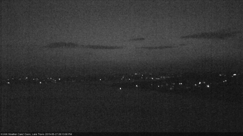 Lake Travis webcam, May 27, 2019 8:15 PM CT