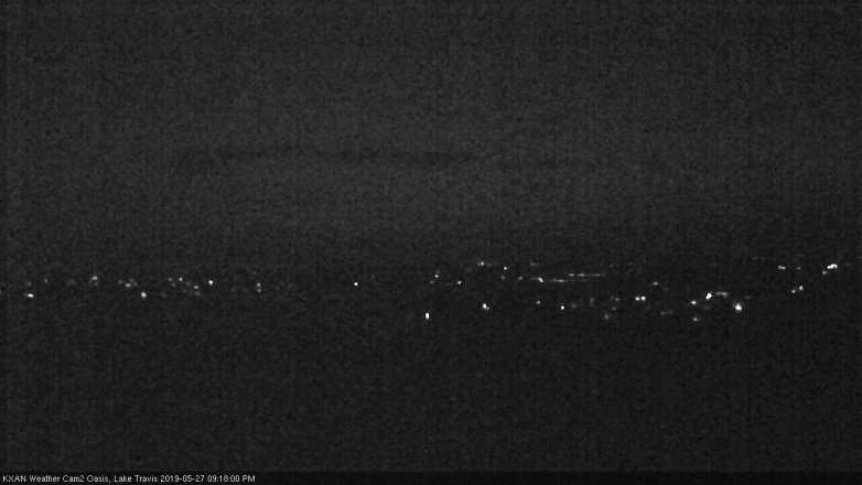 Lake Travis webcam, May 27, 2019 8:20 PM CT