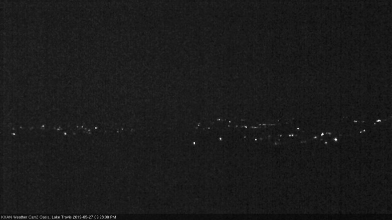 Lake Travis webcam, May 27, 2019 8:30 PM CT