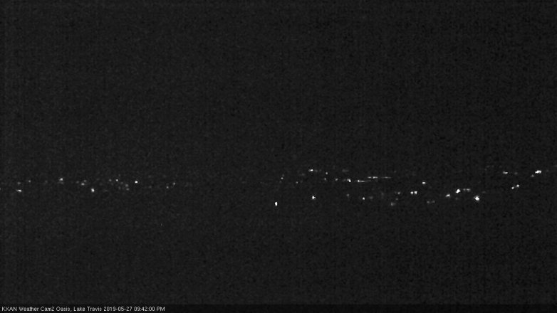 Lake Travis webcam, May 27, 2019 8:45 PM CT