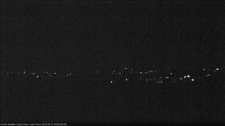 Lake Travis webcam, May 27, 2019 9:00 PM CT