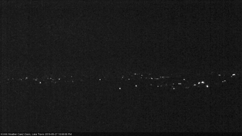 Lake Travis webcam, May 27, 2019 9:10 PM CT