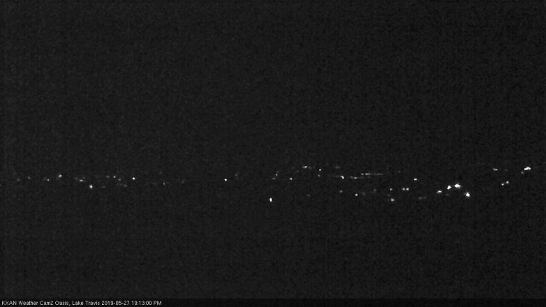 Lake Travis webcam, May 27, 2019 9:15 PM CT