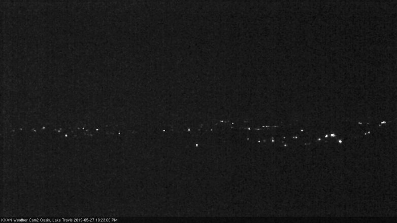 Lake Travis webcam, May 27, 2019 9:25 PM CT