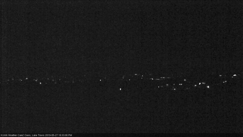 Lake Travis webcam, May 27, 2019 9:35 PM CT