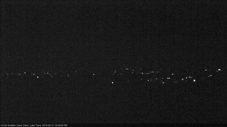 Lake Travis webcam, May 27, 2019 9:40 PM CT