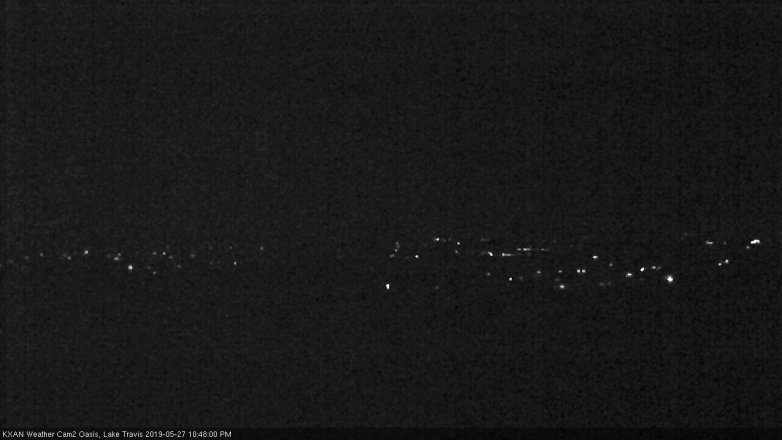Lake Travis webcam, May 27, 2019 9:50 PM CT