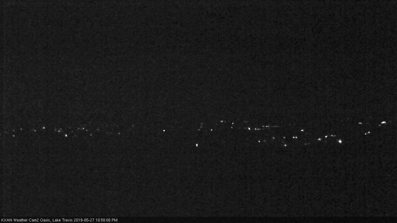 Lake Travis webcam, May 27, 2019 10:00 PM CT