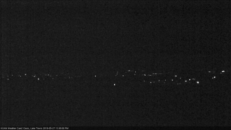 Lake Travis webcam, May 27, 2019 10:10 PM CT