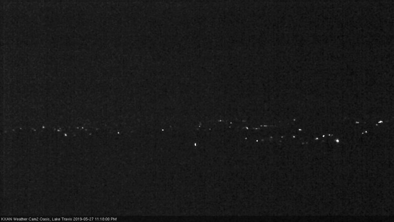 Lake Travis webcam, May 27, 2019 10:20 PM CT