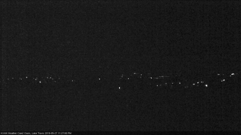 Lake Travis webcam, May 27, 2019 10:30 PM CT