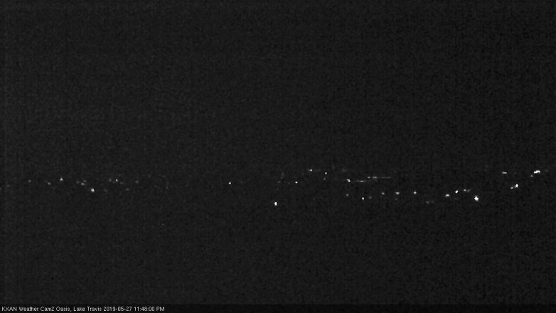 Lake Travis webcam, May 27, 2019 10:50 PM CT