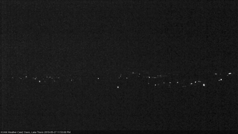 Lake Travis webcam, May 27, 2019 10:55 PM CT