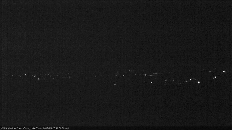 Lake Travis webcam, May 27, 2019 11:10 PM CT