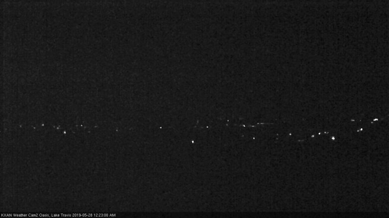 Lake Travis webcam, May 27, 2019 11:25 PM CT
