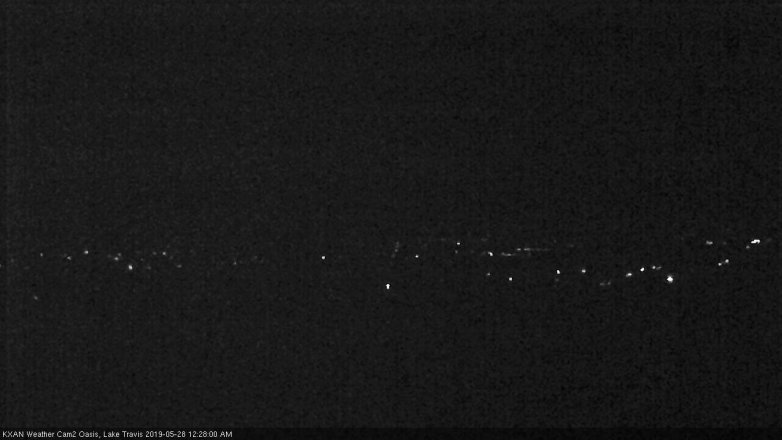 Lake Travis webcam, May 27, 2019 11:30 PM CT