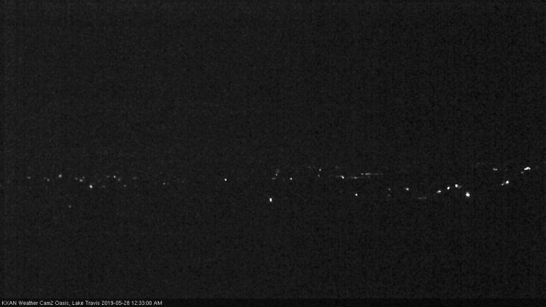 Lake Travis webcam, May 27, 2019 11:35 PM CT