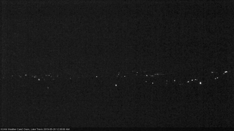 Lake Travis webcam, May 27, 2019 11:40 PM CT