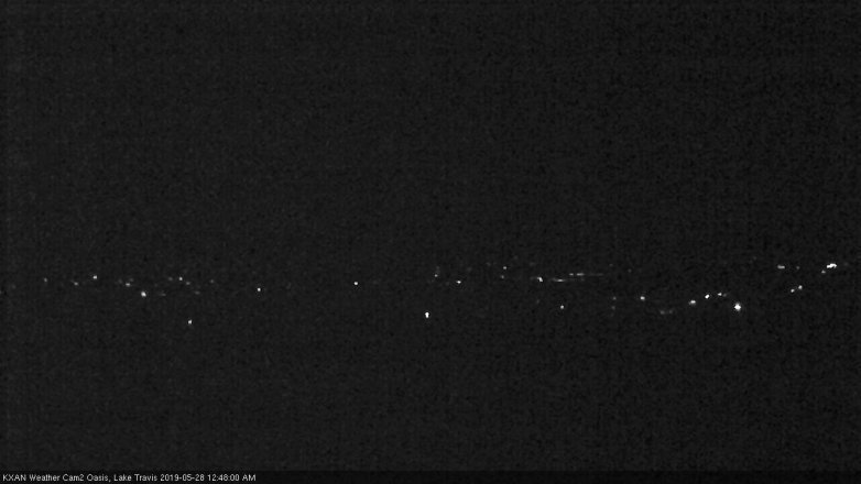Lake Travis webcam, May 27, 2019 11:50 PM CT