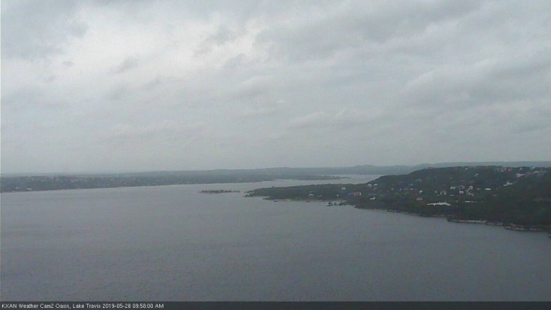 Lake Travis webcam, May 28, 2019 9:00 AM CT