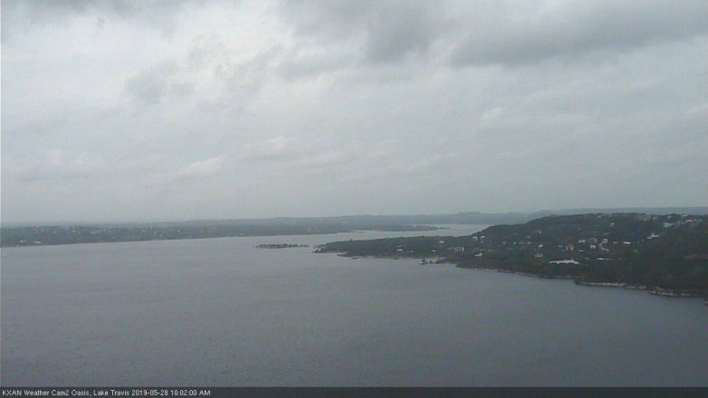 Lake Travis webcam, May 28, 2019 9:05 AM CT