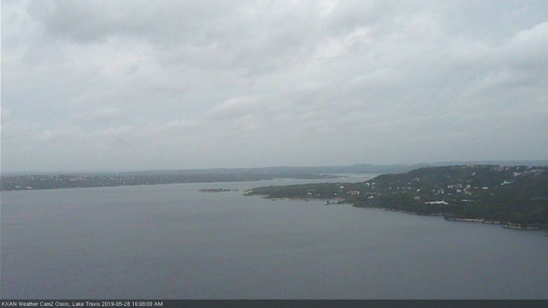 Lake Travis webcam, May 28, 2019 9:10 AM CT