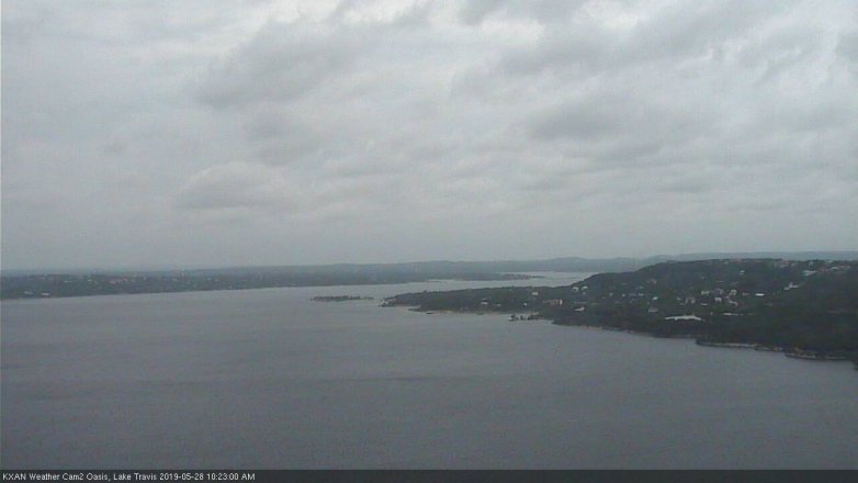 Lake Travis webcam, May 28, 2019 9:25 AM CT