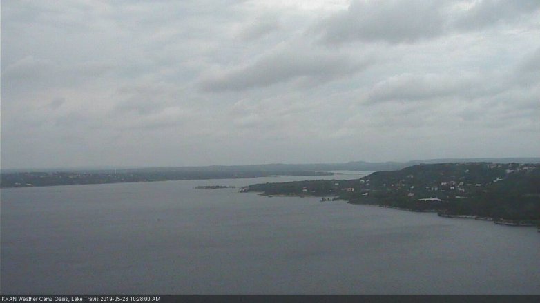 Lake Travis webcam, May 28, 2019 9:30 AM CT