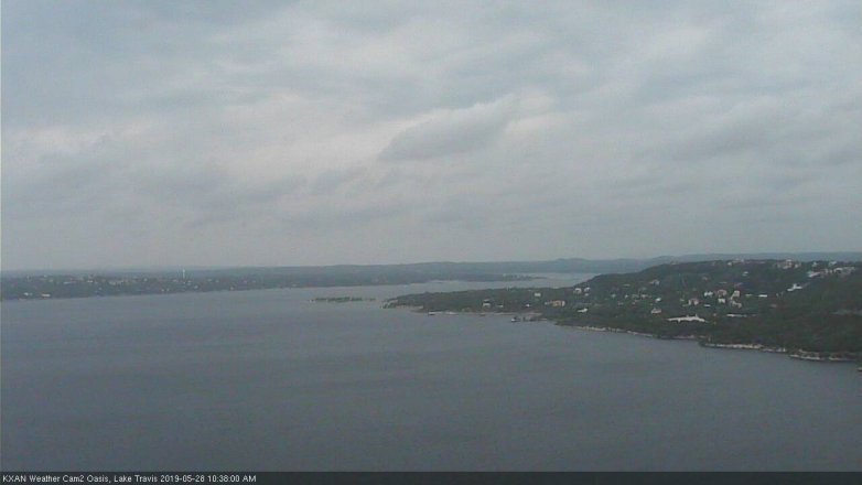 Lake Travis webcam, May 28, 2019 9:40 AM CT