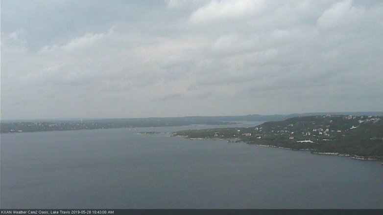 Lake Travis webcam, May 28, 2019 9:45 AM CT
