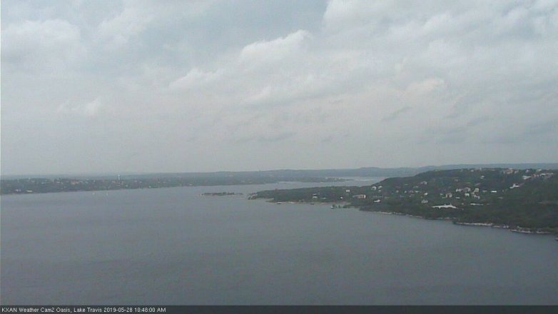 Lake Travis webcam, May 28, 2019 9:50 AM CT