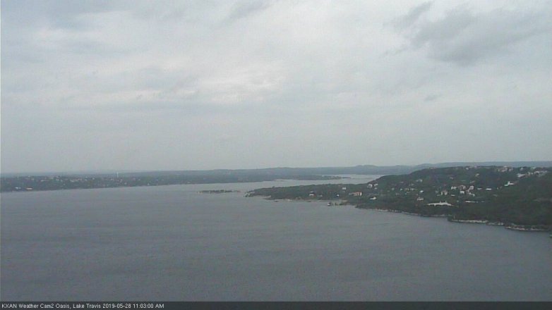 Lake Travis webcam, May 28, 2019 10:05 AM CT