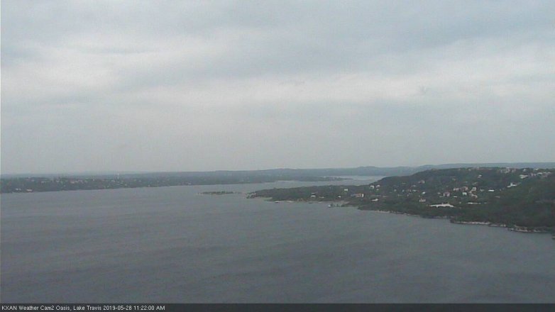 Lake Travis webcam, May 28, 2019 10:25 AM CT