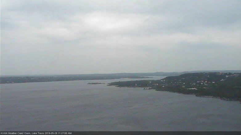 Lake Travis webcam, May 28, 2019 10:30 AM CT