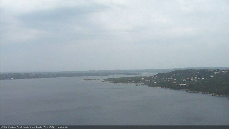 Lake Travis webcam, May 28, 2019 10:45 AM CT