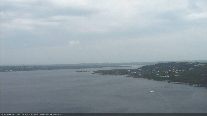 Lake Travis webcam, May 28, 2019 10:55 AM CT