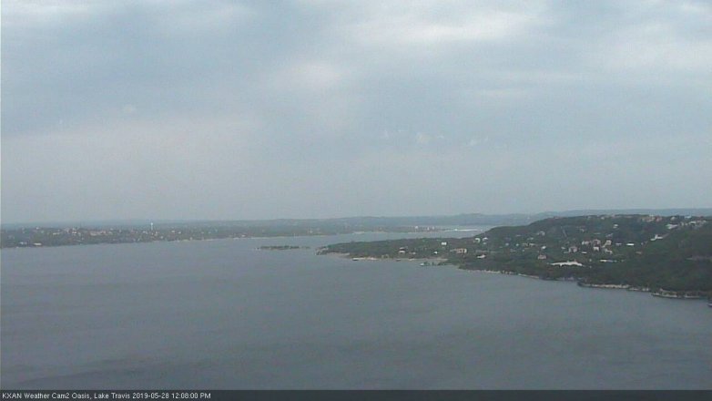 Lake Travis webcam, May 28, 2019 11:10 AM CT